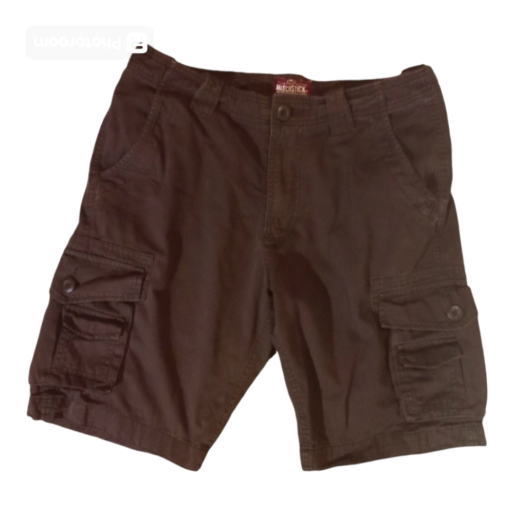 Matchstick 100% cotton cargo shorts
